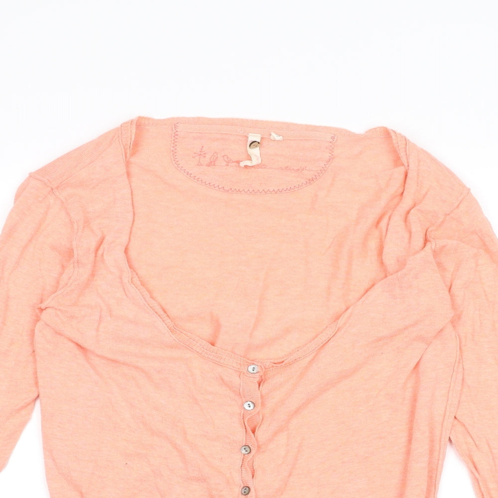 White Stuff Womens Pink   Cardigan Jumper Size 12