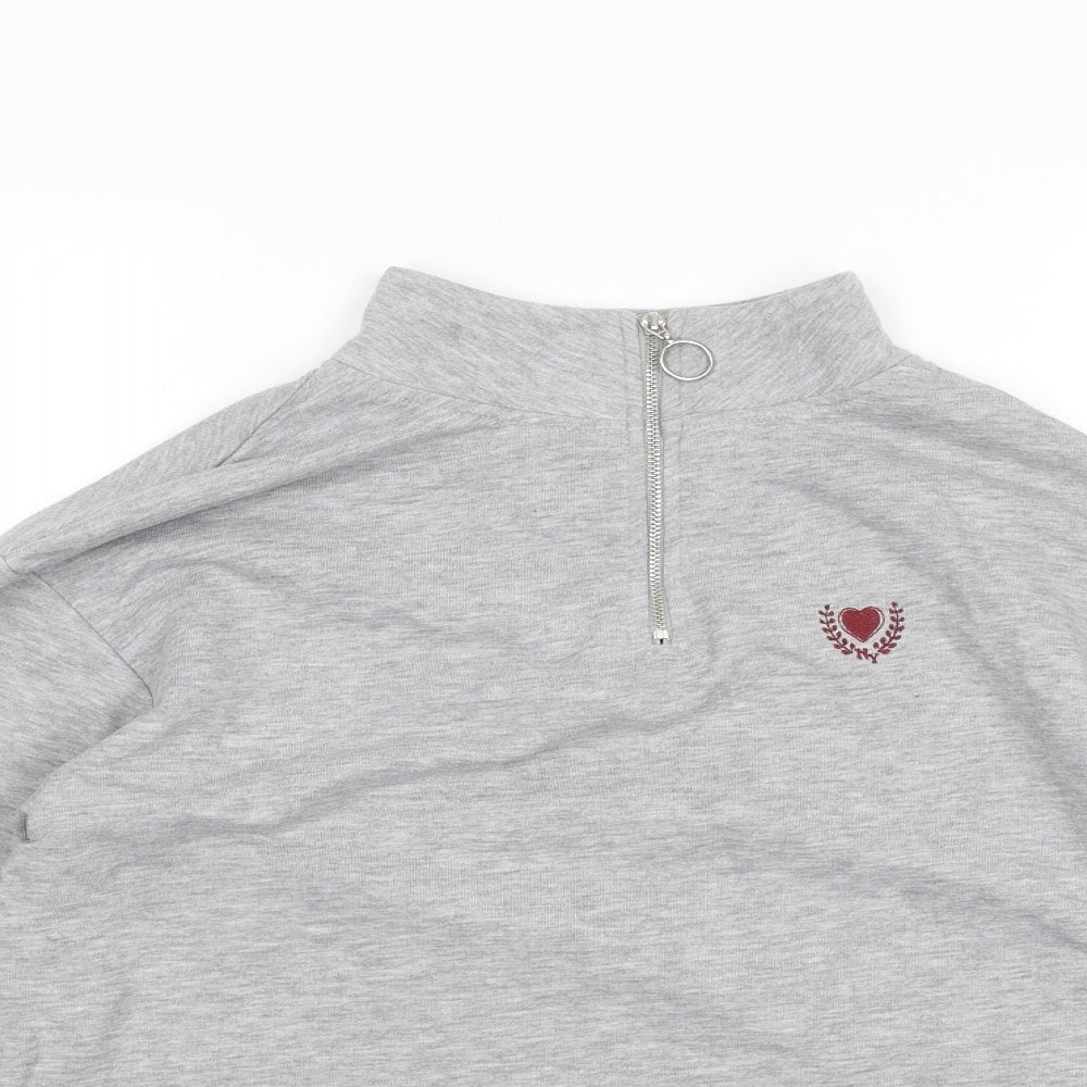 New Look Womens Grey   Pullover Jumper Size 6