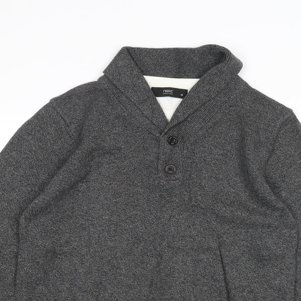 NEXT Mens Grey   Pullover Jumper Size S