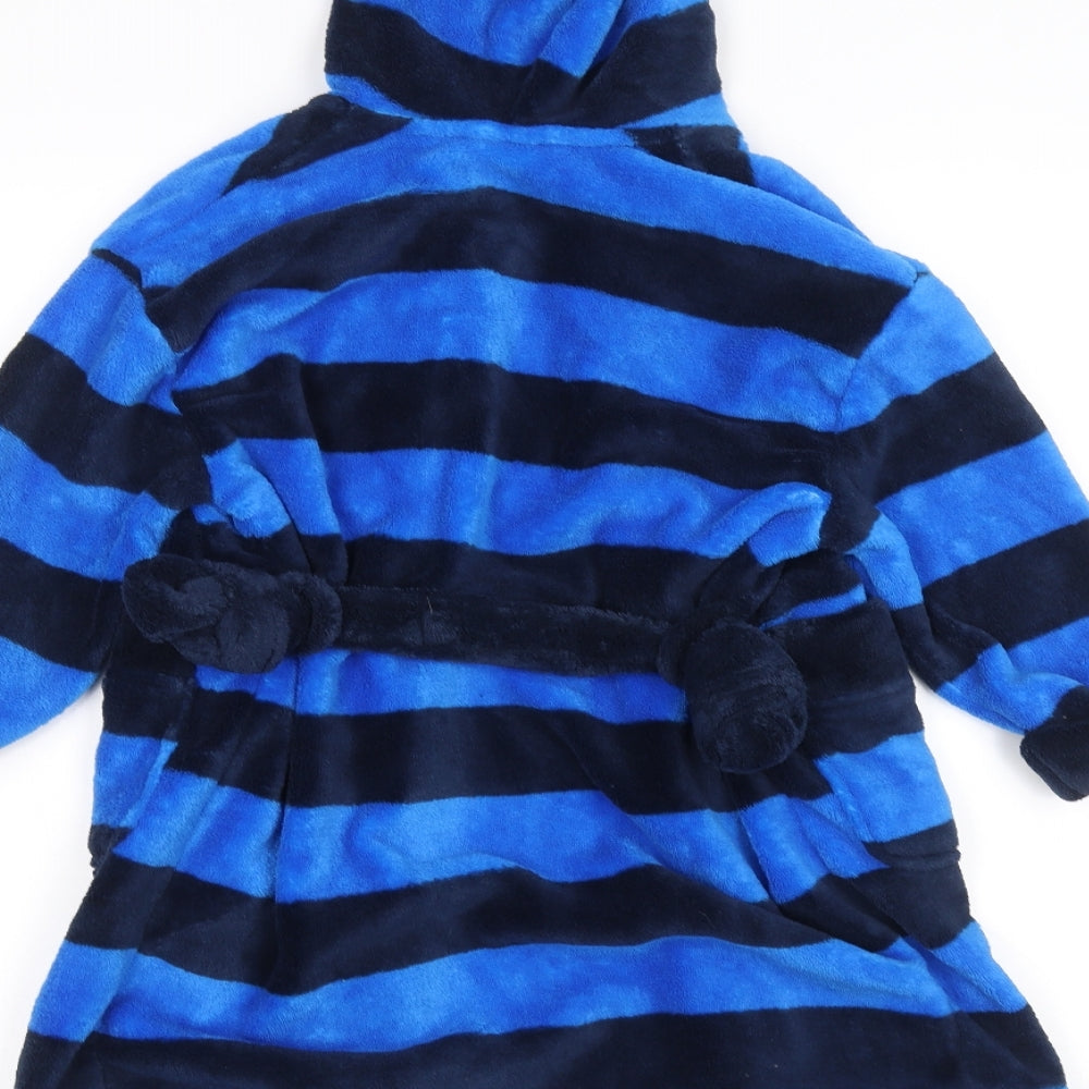 NEXT Boys Blue Striped   Robe Size 3-4 Years