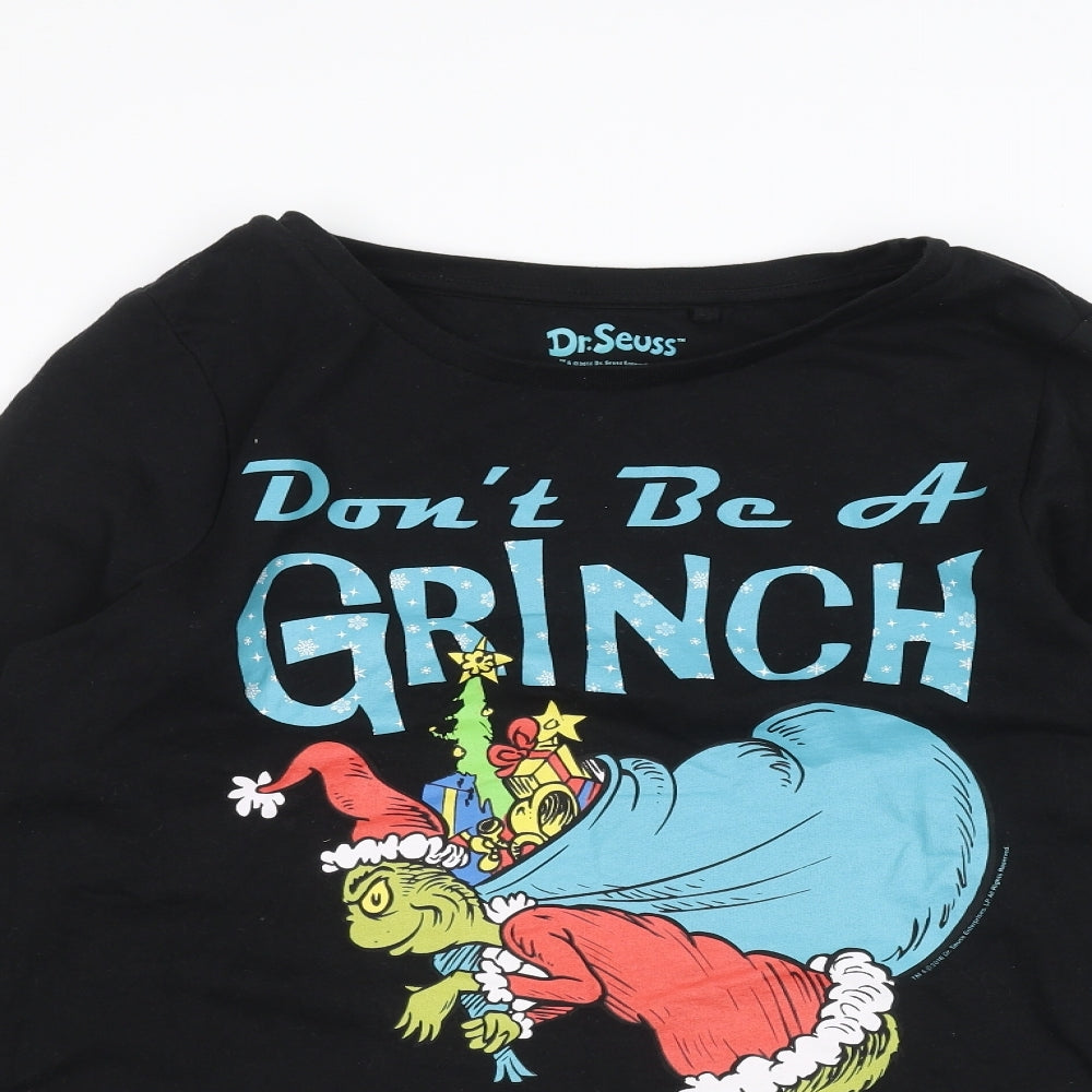 George Womens Black   Pullover Jumper Size 16  - The grinch