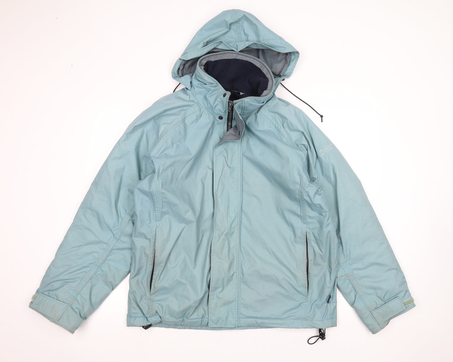 Gill Womens Blue   Parka Coat Size 10
