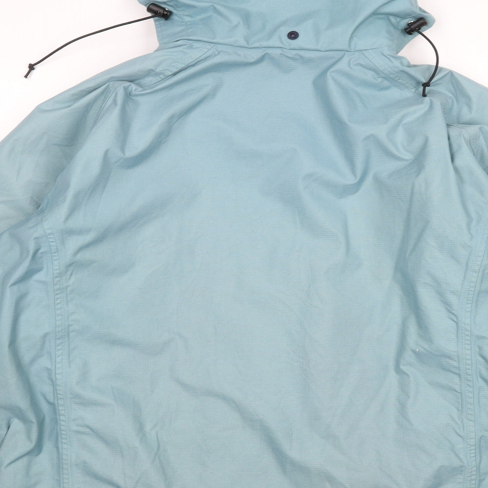 Gill Womens Blue   Parka Coat Size 10