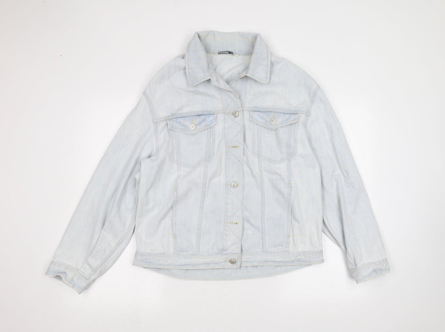 Zara Womens Blue  Denim Jacket  Size M