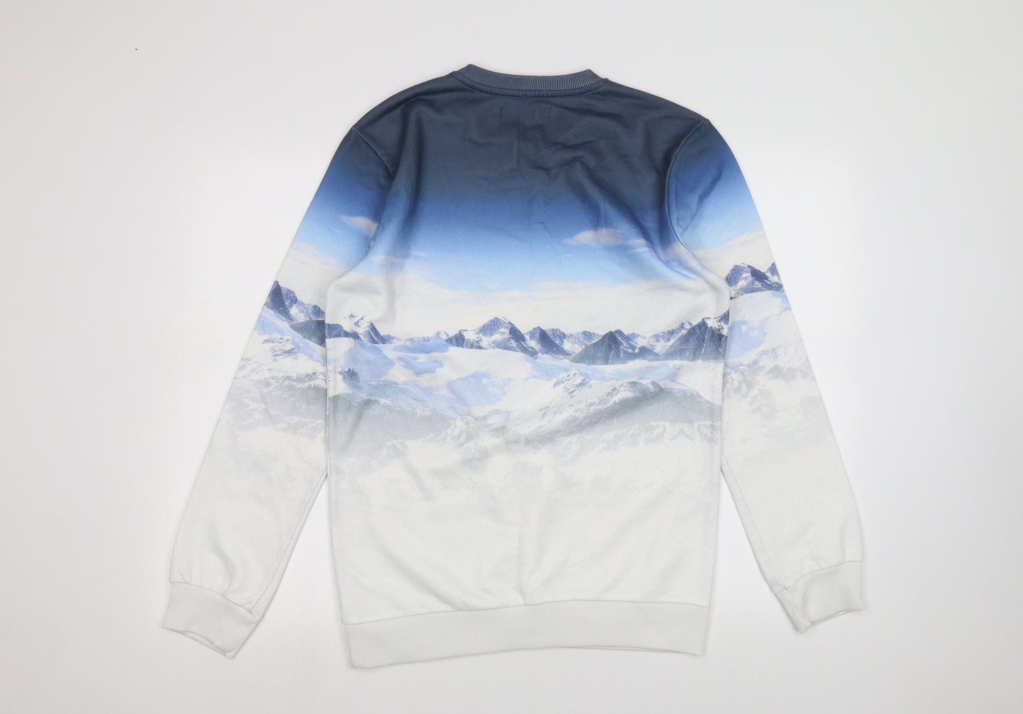 ACW85 Mens White   Pullover Jumper Size S