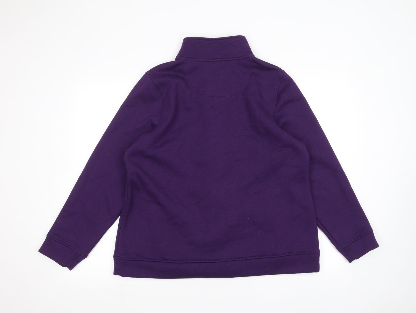 BM Womens Purple   Full Zip Jumper Size M