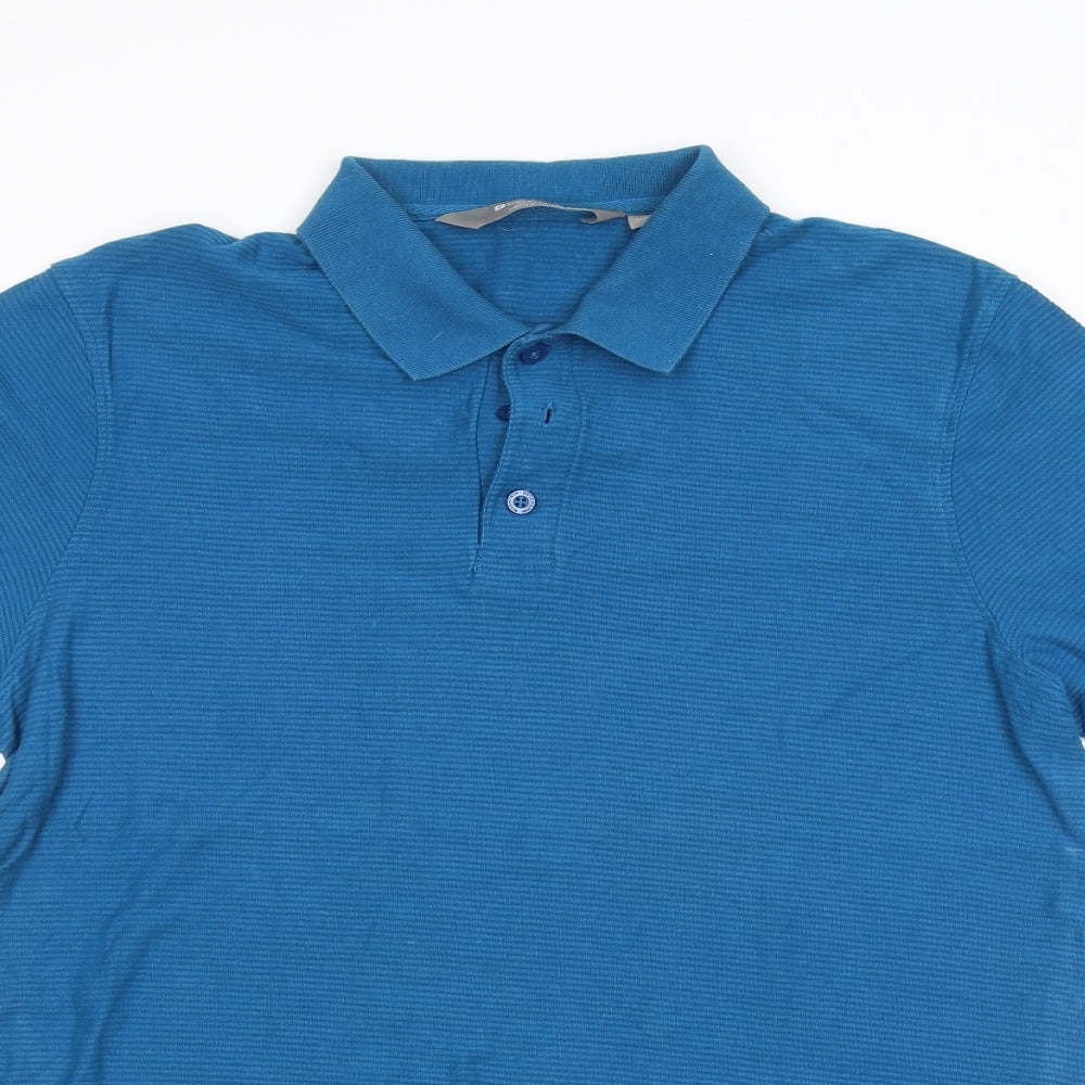 Mountain Warehouse Mens Blue    Polo Size L