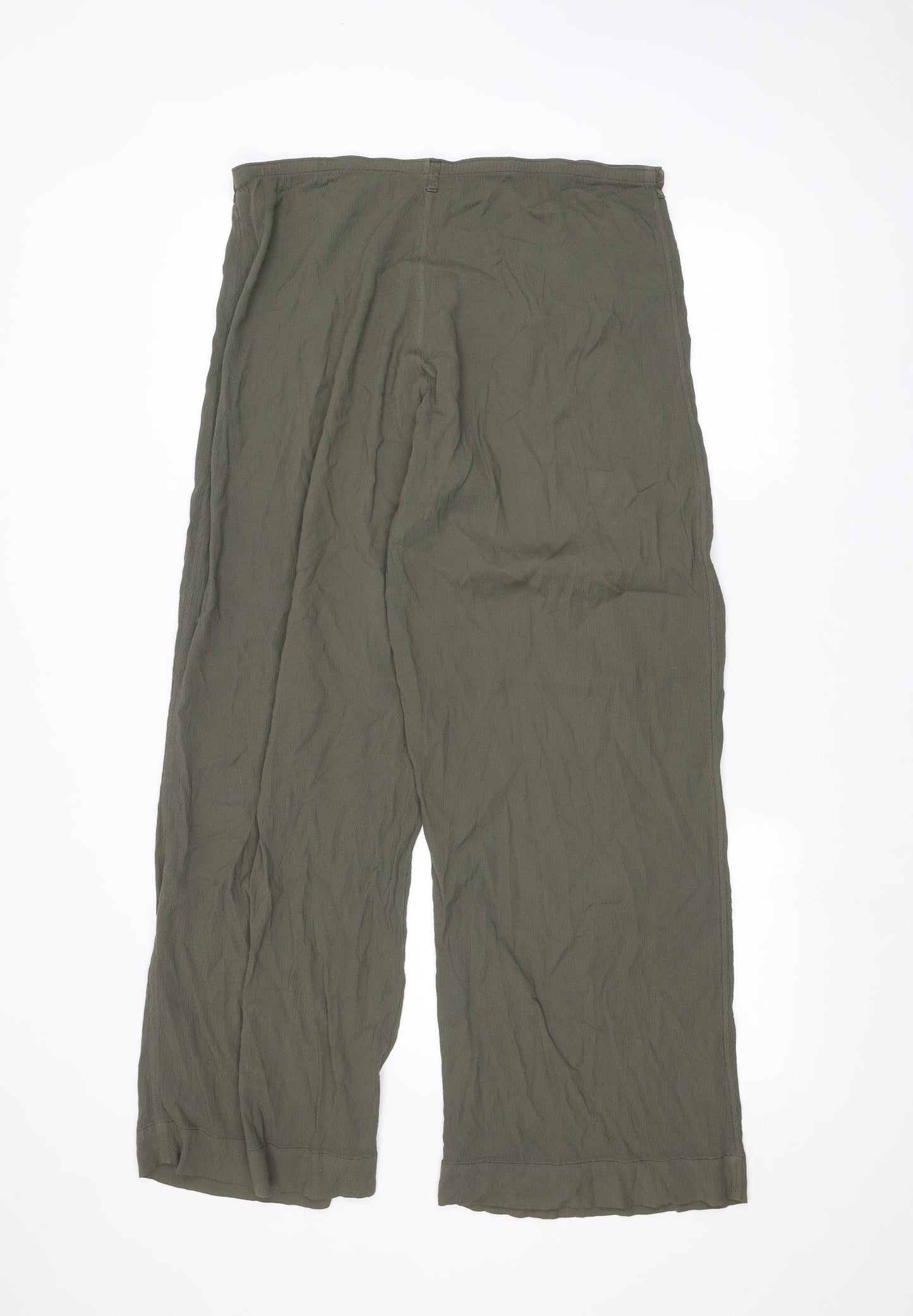 Marks and Spencer Womens Green   Trousers  Size 16 L30 in