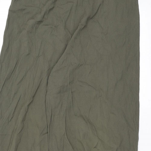 Marks and Spencer Womens Green   Trousers  Size 16 L30 in