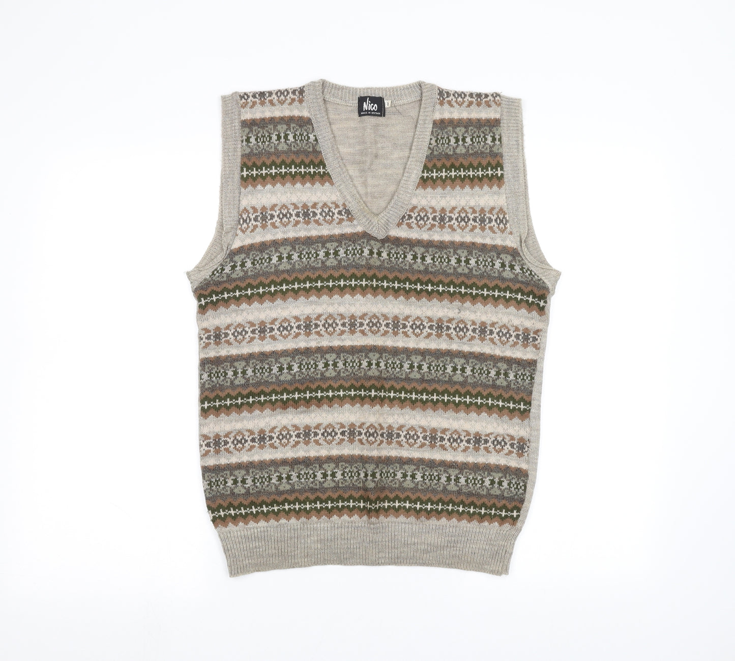 nico Womens Brown   Pullover Jumper Size M