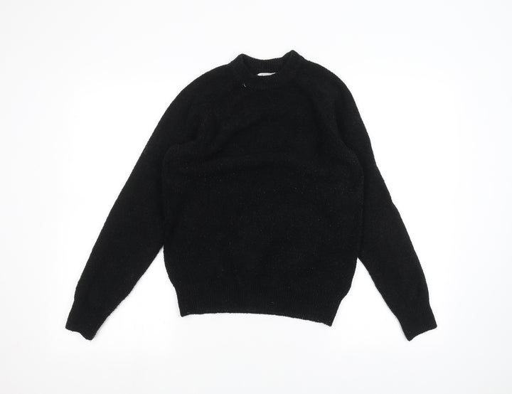 H&M Womens Black   Pullover Jumper Size XS