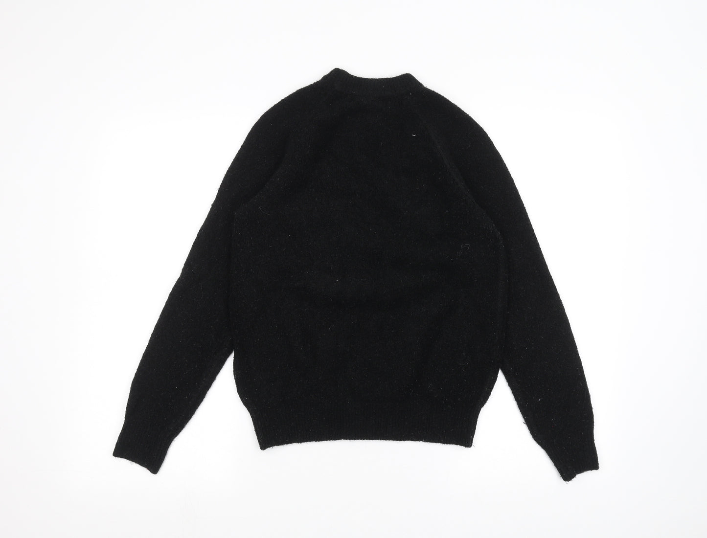 H&M Womens Black   Pullover Jumper Size XS