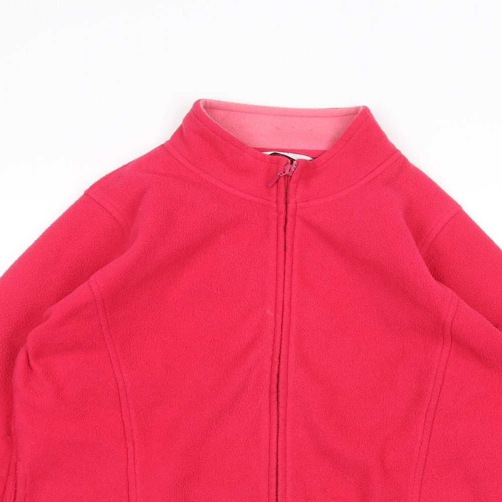 EWM Womens Pink   Full Zip Jumper Size M