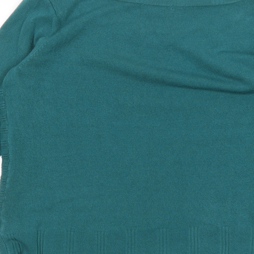 Per Una Womens Green   Pullover Jumper Size 16