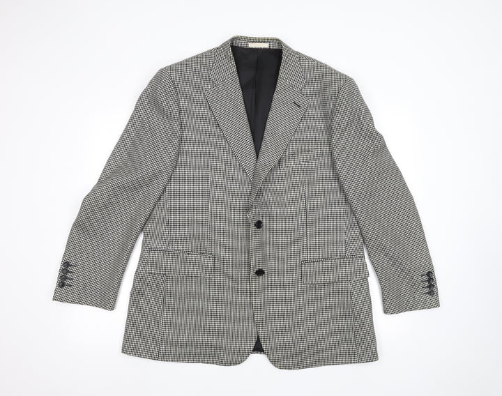 Greenwood Mens Grey Jacket Suit Jacket Size 42