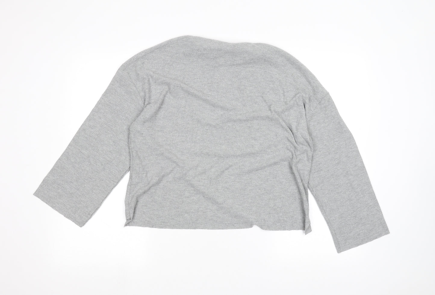 Topshop Womens Grey   Basic T-Shirt Size 6