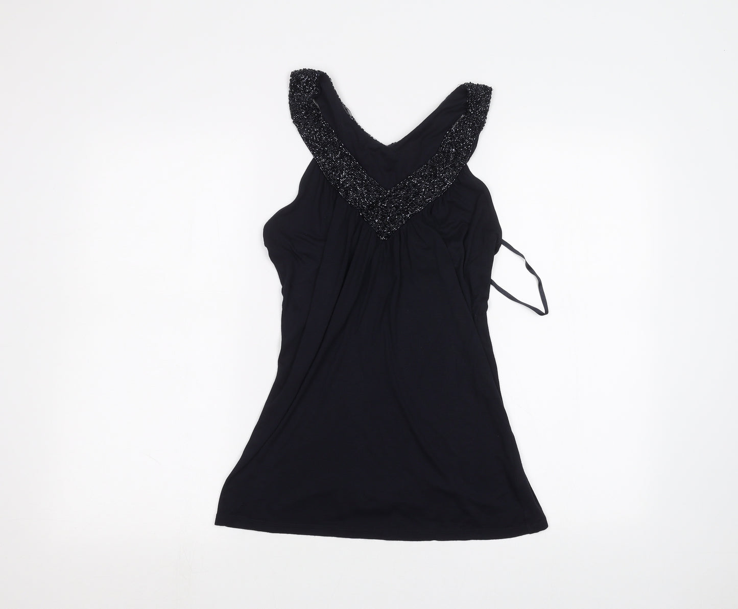 Oasis Womens Blue   Basic T-Shirt Size 8