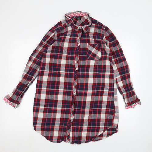 F&F Womens Red   Basic Button-Up Size 12