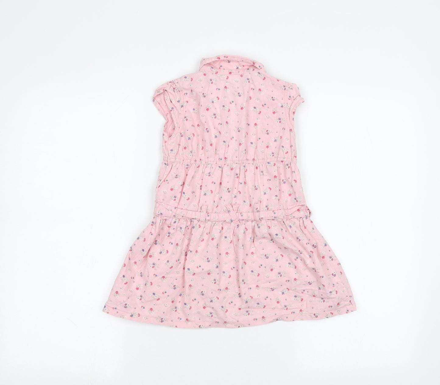 NEXT Girls Pink Floral  A-Line  Size 2-3 Years