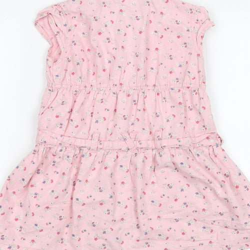 NEXT Girls Pink Floral  A-Line  Size 2-3 Years