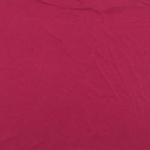 emilia  Womens Pink   Basic T-Shirt Size XL