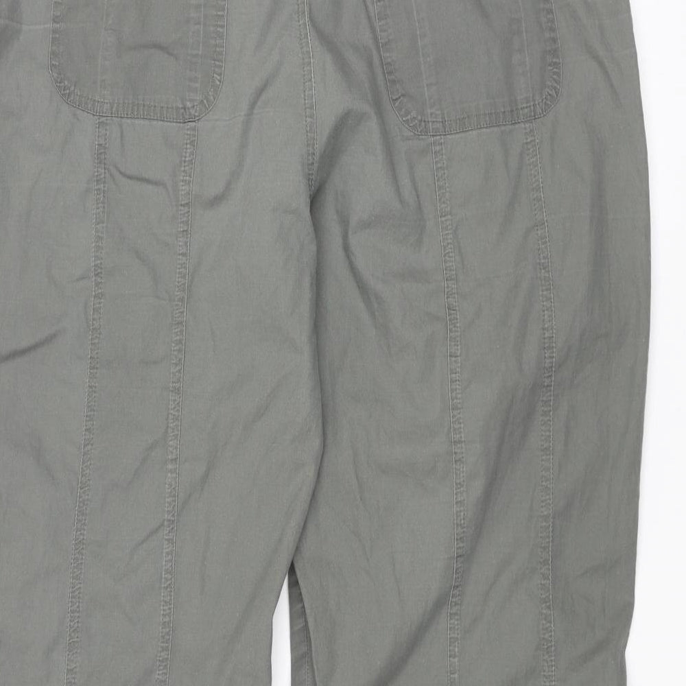 Papaya Womens Green   Trousers  Size 16 L26 in