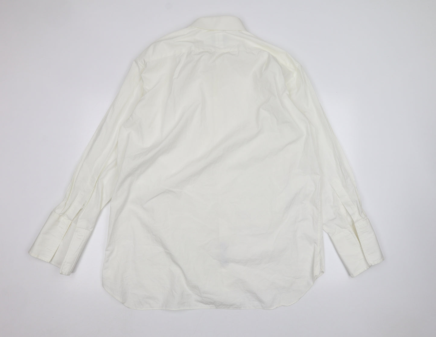 Charles Tyrwhitt Mens White    Dress Shirt Size 17.5
