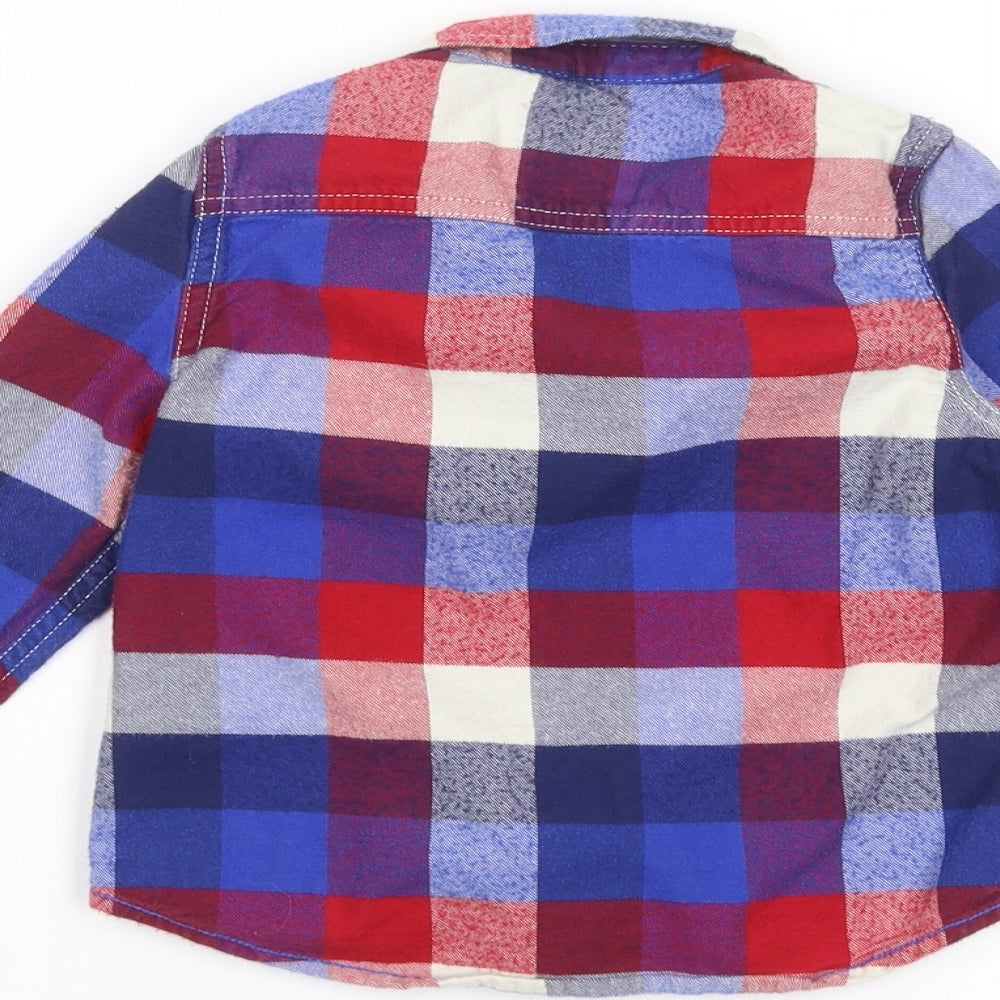 Mini Boden Boys Blue   Basic Button-Up Size 2-3 Years
