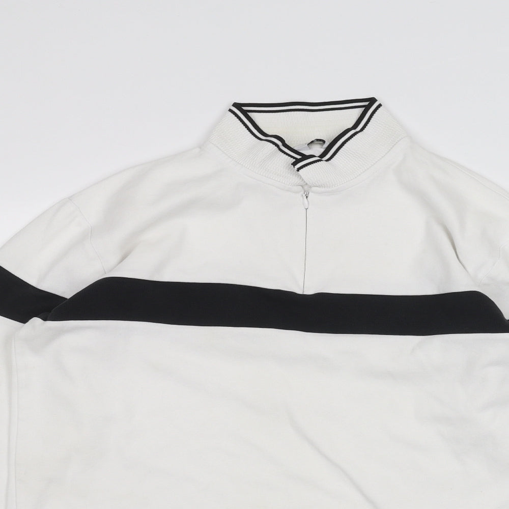 NEXT Mens White    T-Shirt Size M