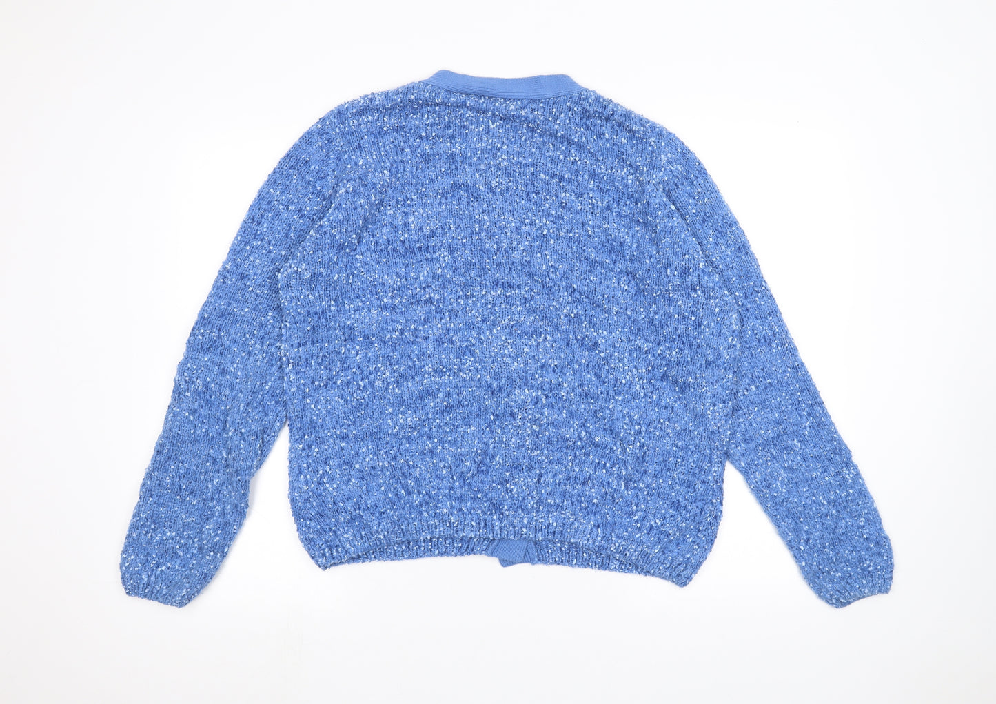 Honor Milburn Womens Blue   Jacket Coatigan Size L