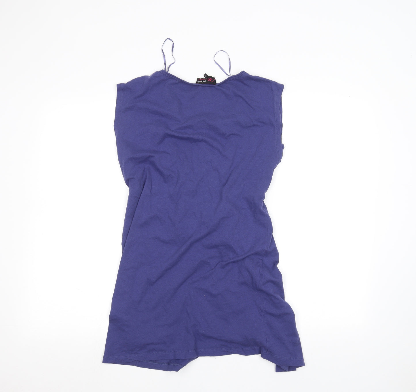 Papaya Womens Purple   Basic Blouse Size 12