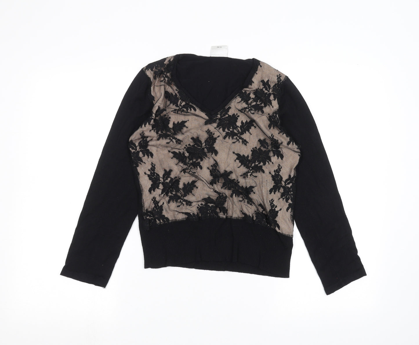 NEXT Womens Black   Basic T-Shirt Size 14