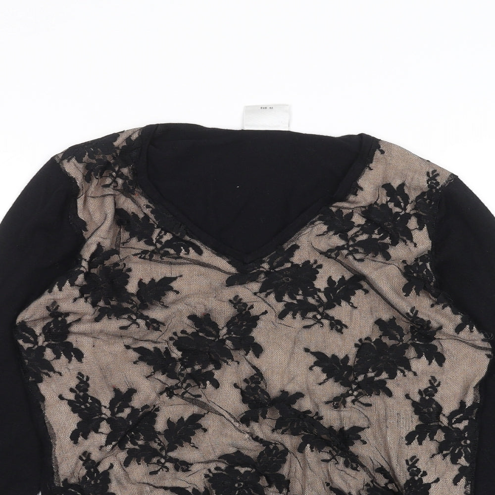 NEXT Womens Black   Basic T-Shirt Size 14