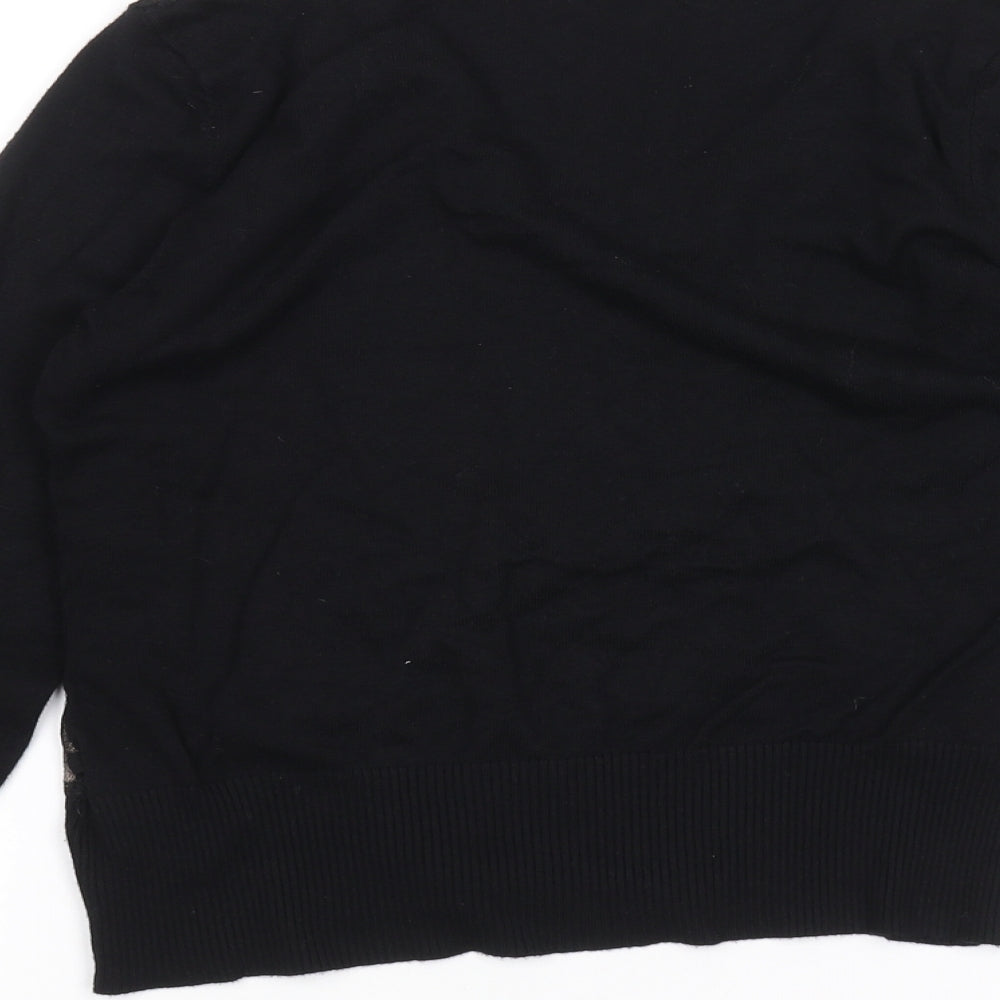 NEXT Womens Black   Basic T-Shirt Size 14