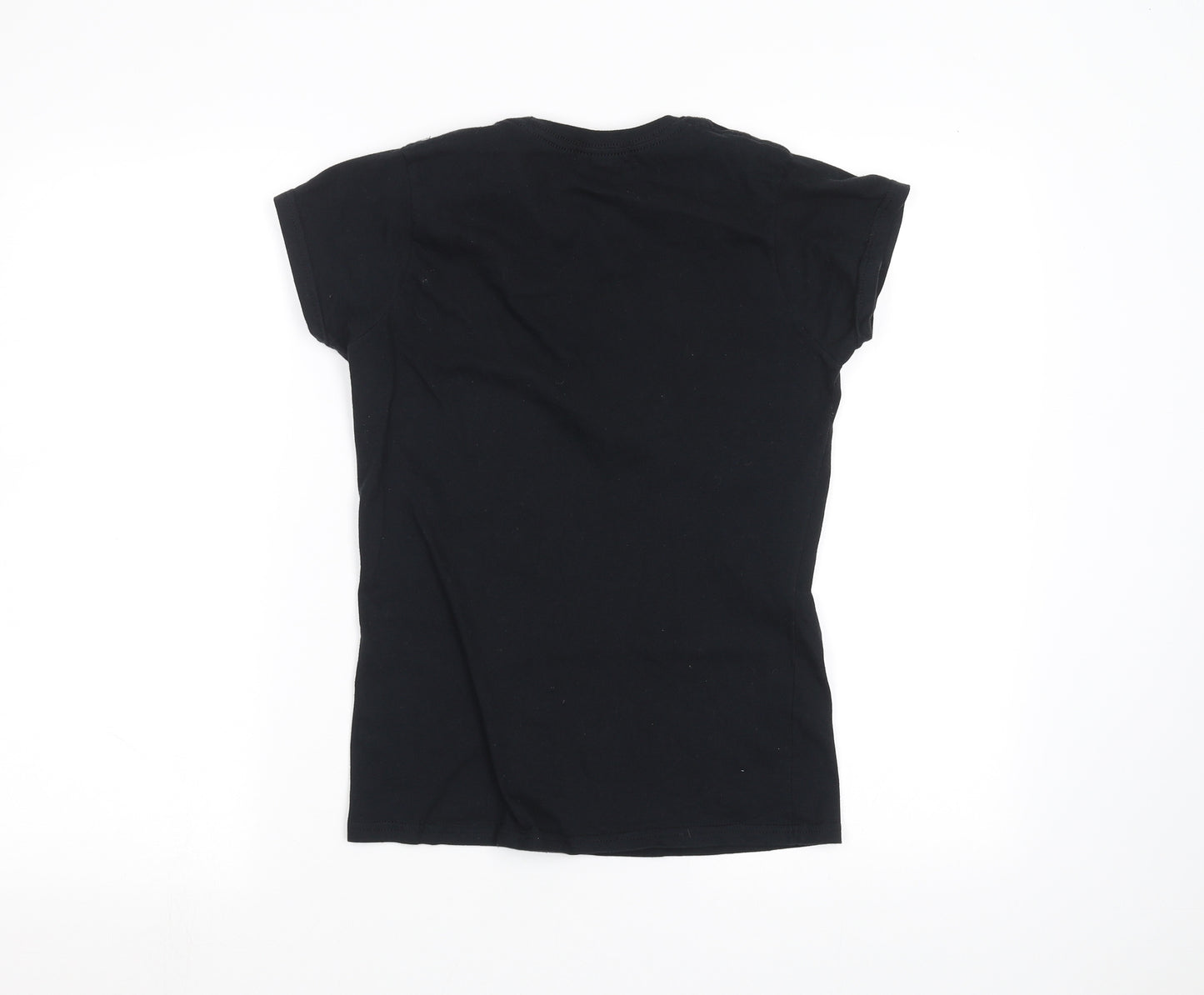 PRETTYLITTLETHING Womens Black   Basic T-Shirt Size 6