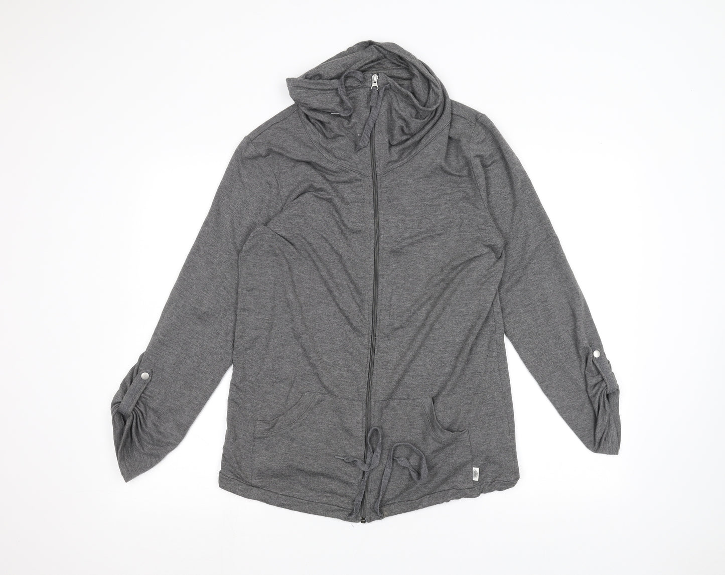 TU Womens Grey   Full Zip Jumper Size 12