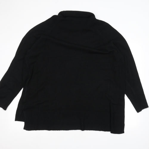 Live Unlimited Womens Black   Pullover Jumper Size 22