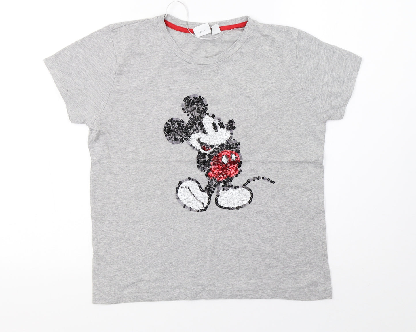 Primark Womens Grey   Basic T-Shirt Size 8