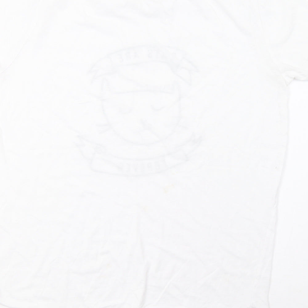 newlook Womens White   Basic T-Shirt Size 14