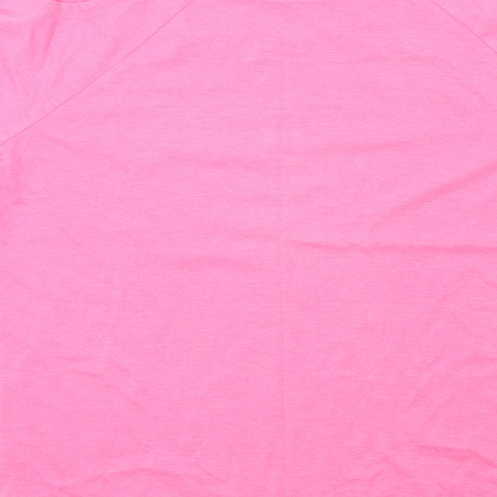 pep&co Womens Pink   Basic T-Shirt Size 8