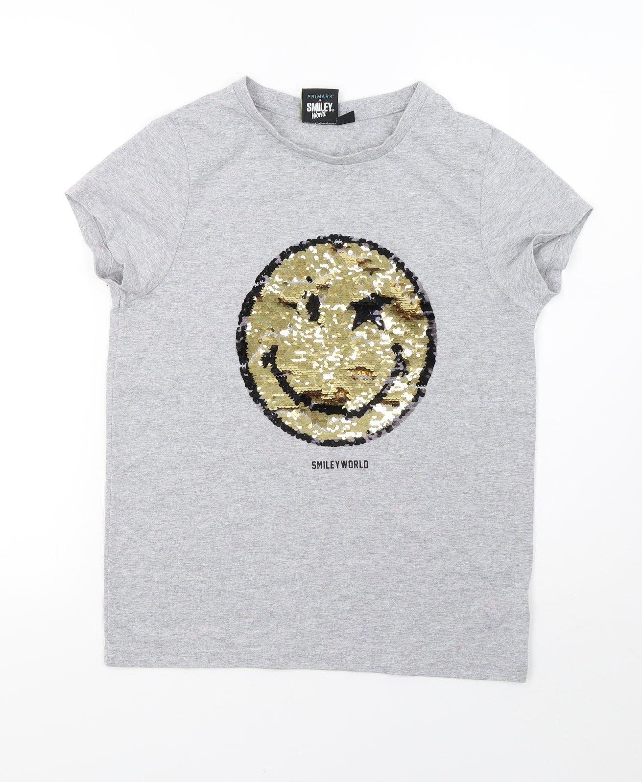 Primark Womens Grey   Basic T-Shirt Size 8