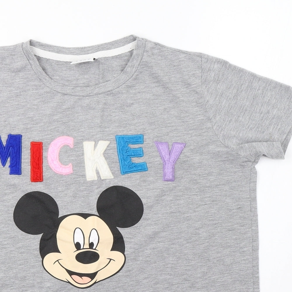 Primark Womens Grey   Basic T-Shirt Size 8