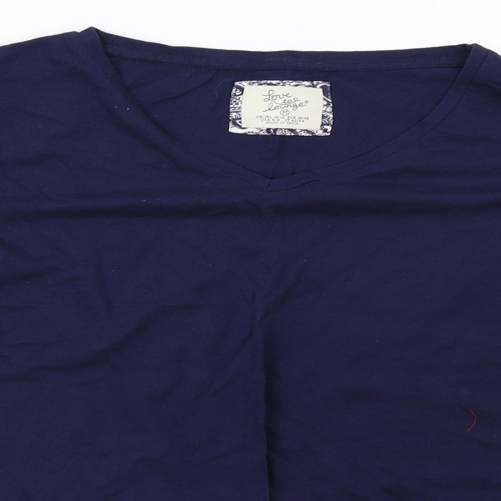 Primark Womens Blue   Top Pyjama Top Size 10