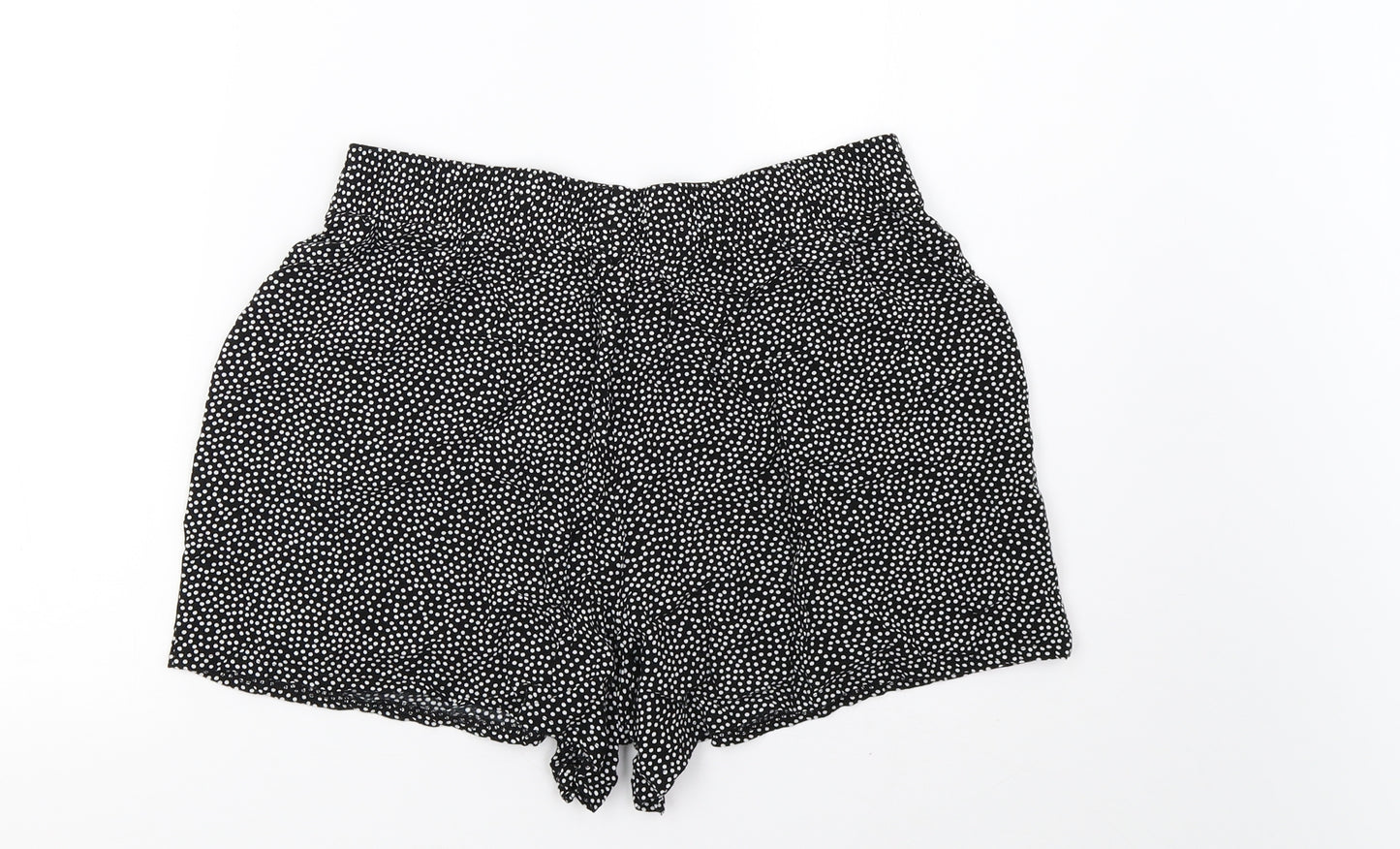 Matalan Womens Blue Polka Dot  Sweat Shorts Size 12