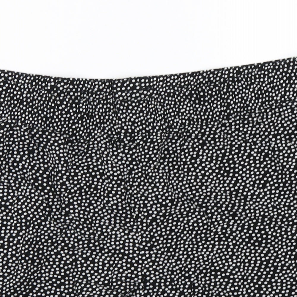 Matalan Womens Blue Polka Dot  Sweat Shorts Size 12