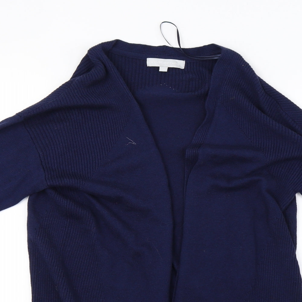 Red Herring Womens Blue  Knit Cardigan Jumper Size 10