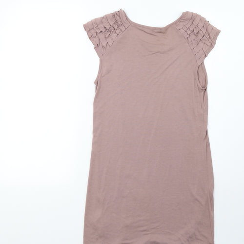 Marks and Spencer Womens Purple   T-Shirt Dress  Size 10