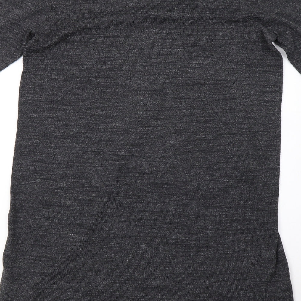 H&M Womens Grey  Knit A-Line  Size M