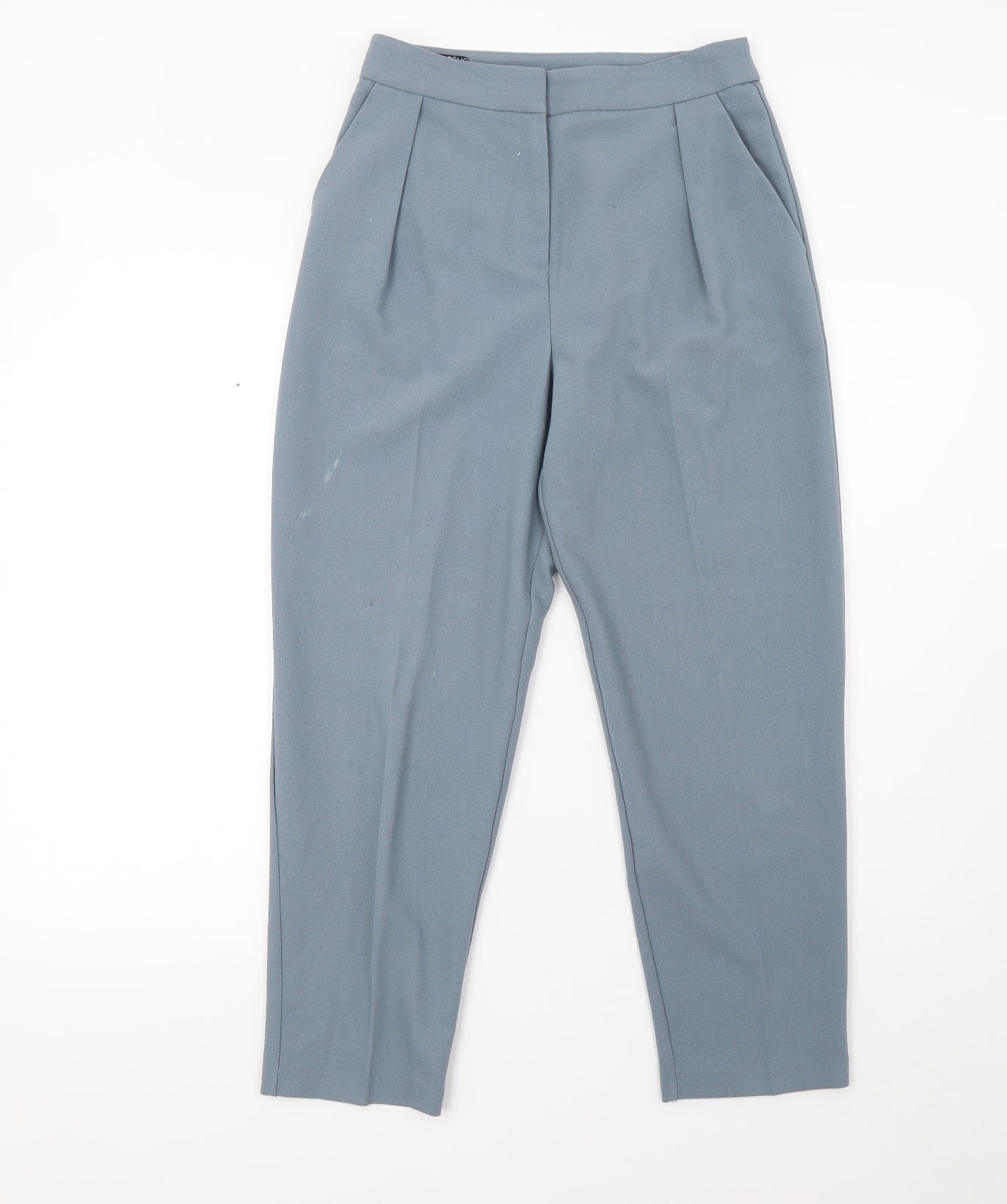 Topshop Womens Blue   Trousers  Size 6 L27 in