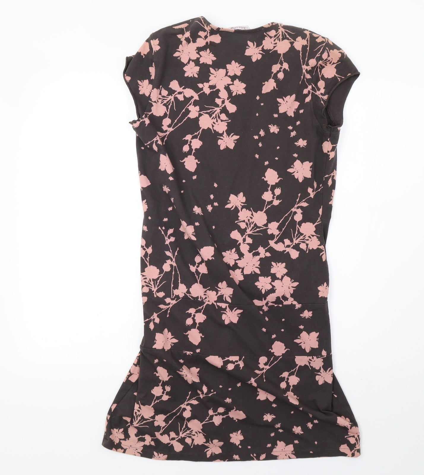 White Stuff Womens Brown Floral  A-Line  Size 12